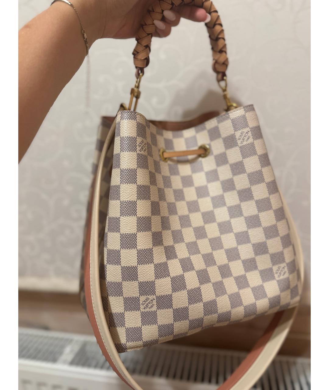 LOUIS VUITTON Бежевая сумка через плечо, фото 3
