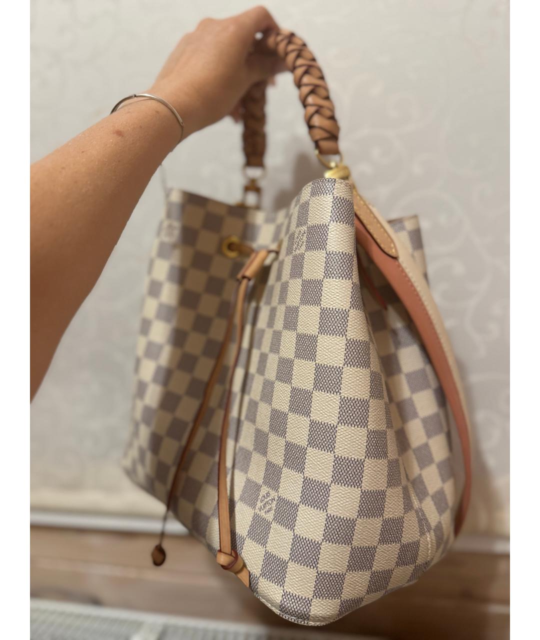 LOUIS VUITTON Бежевая сумка через плечо, фото 2
