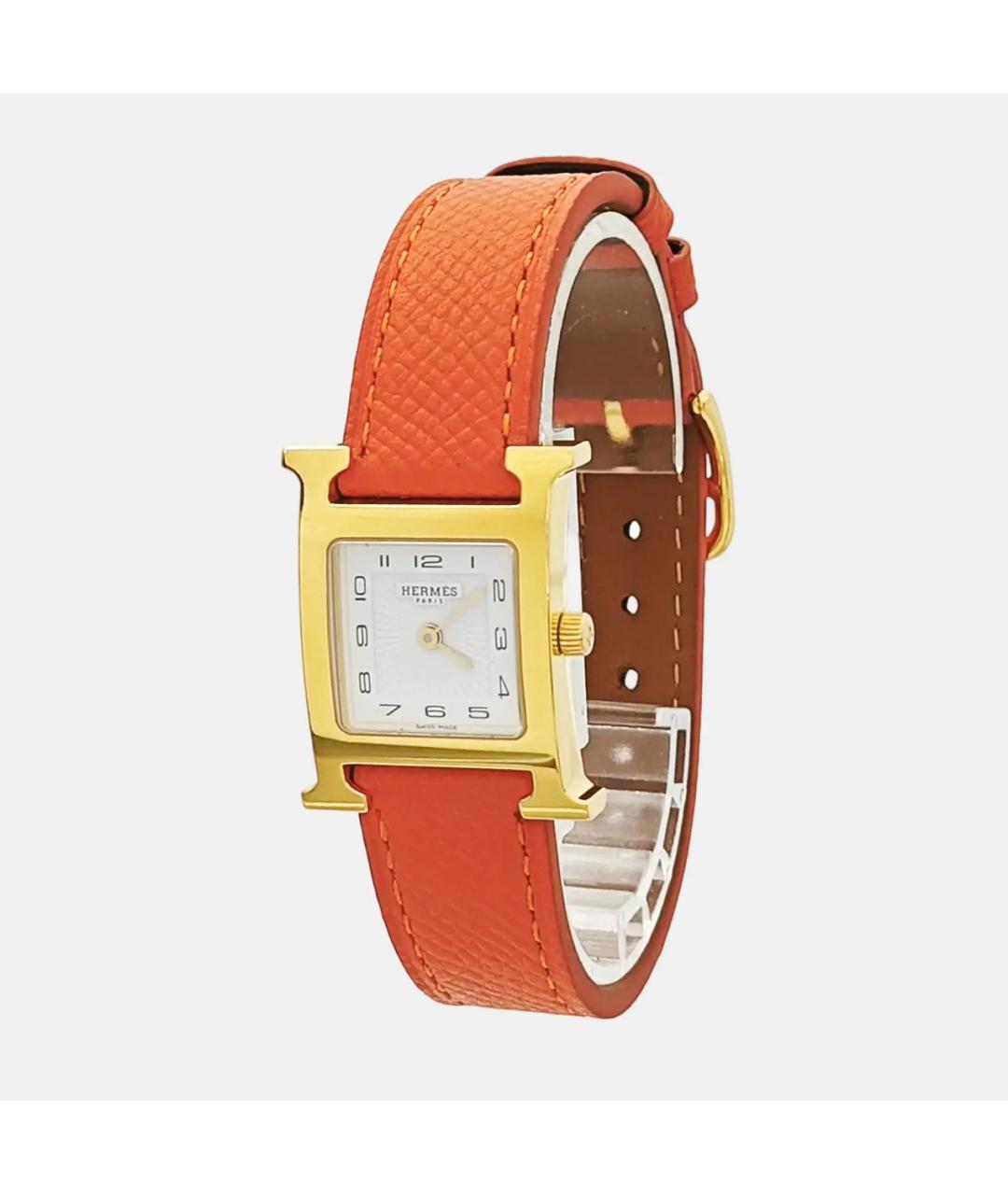 HERMES Золотые часы из желтого золота, фото 2