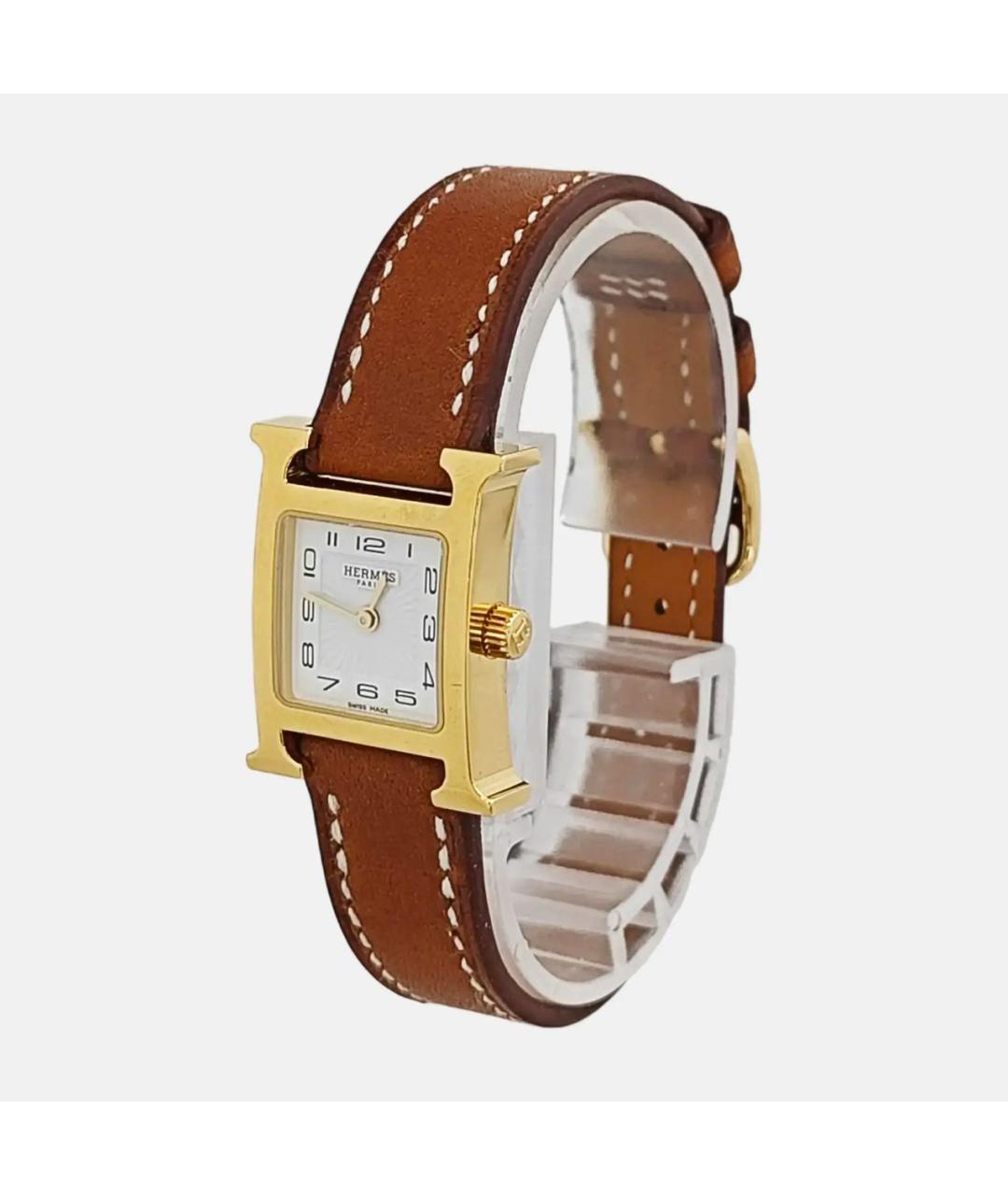 HERMES Коричневые часы, фото 2