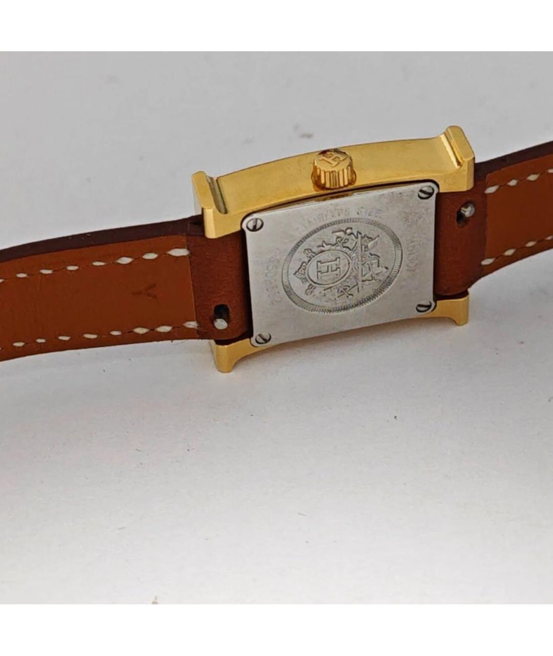 HERMES Коричневые часы, фото 5