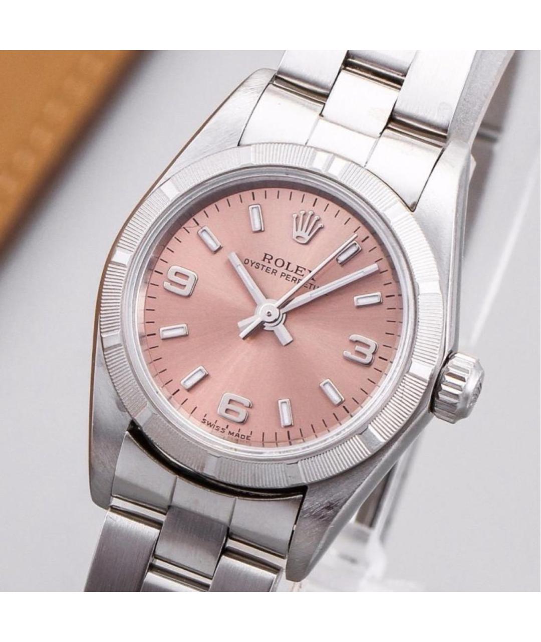 ROLEX Серебряные часы, фото 6