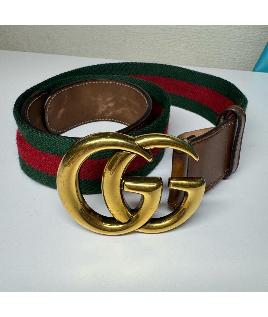 GUCCI Зеленый ремень, фото 8