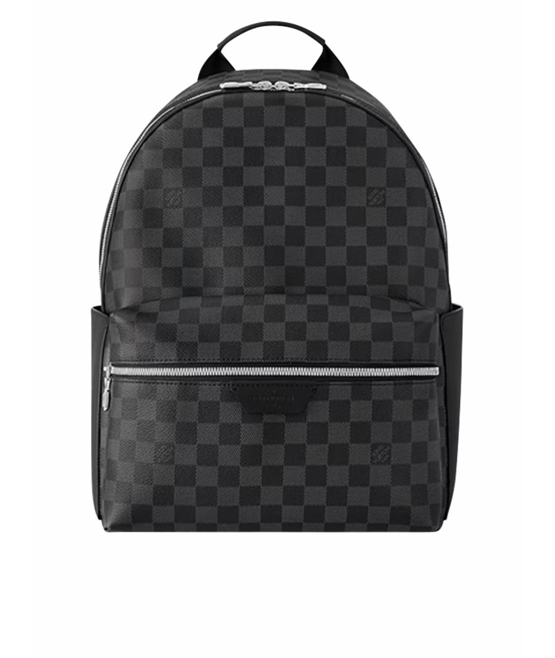 LOUIS VUITTON Черный кожаный рюкзак, фото 1