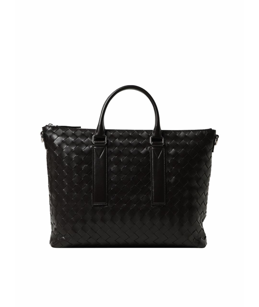 BOTTEGA VENETA Коричневая кожаная папка для документов, фото 1