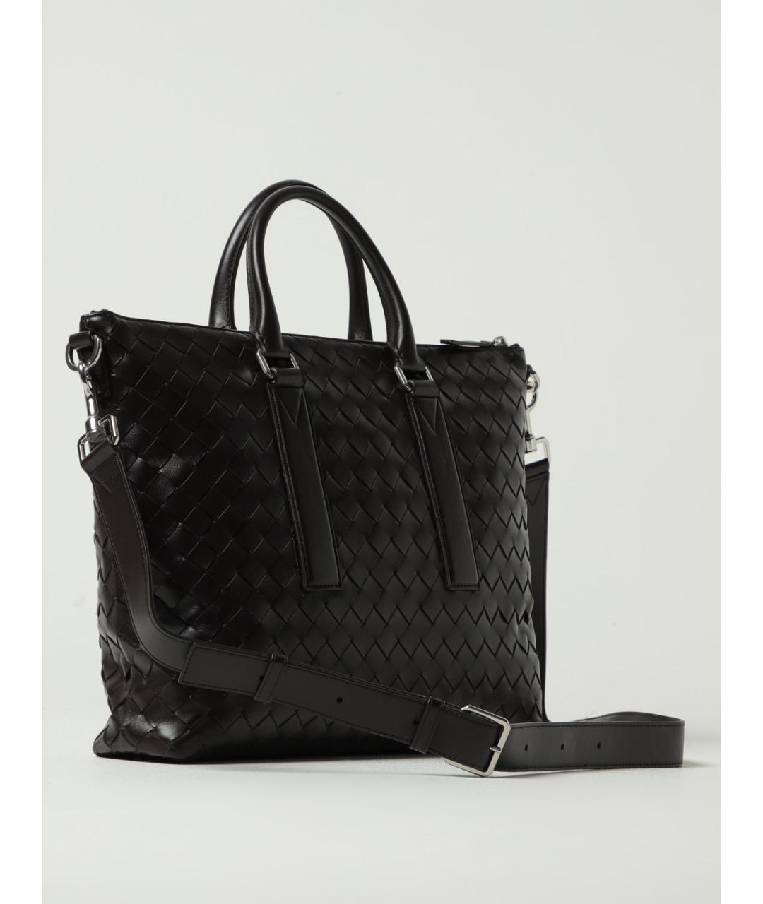 BOTTEGA VENETA Коричневая кожаная папка для документов, фото 2