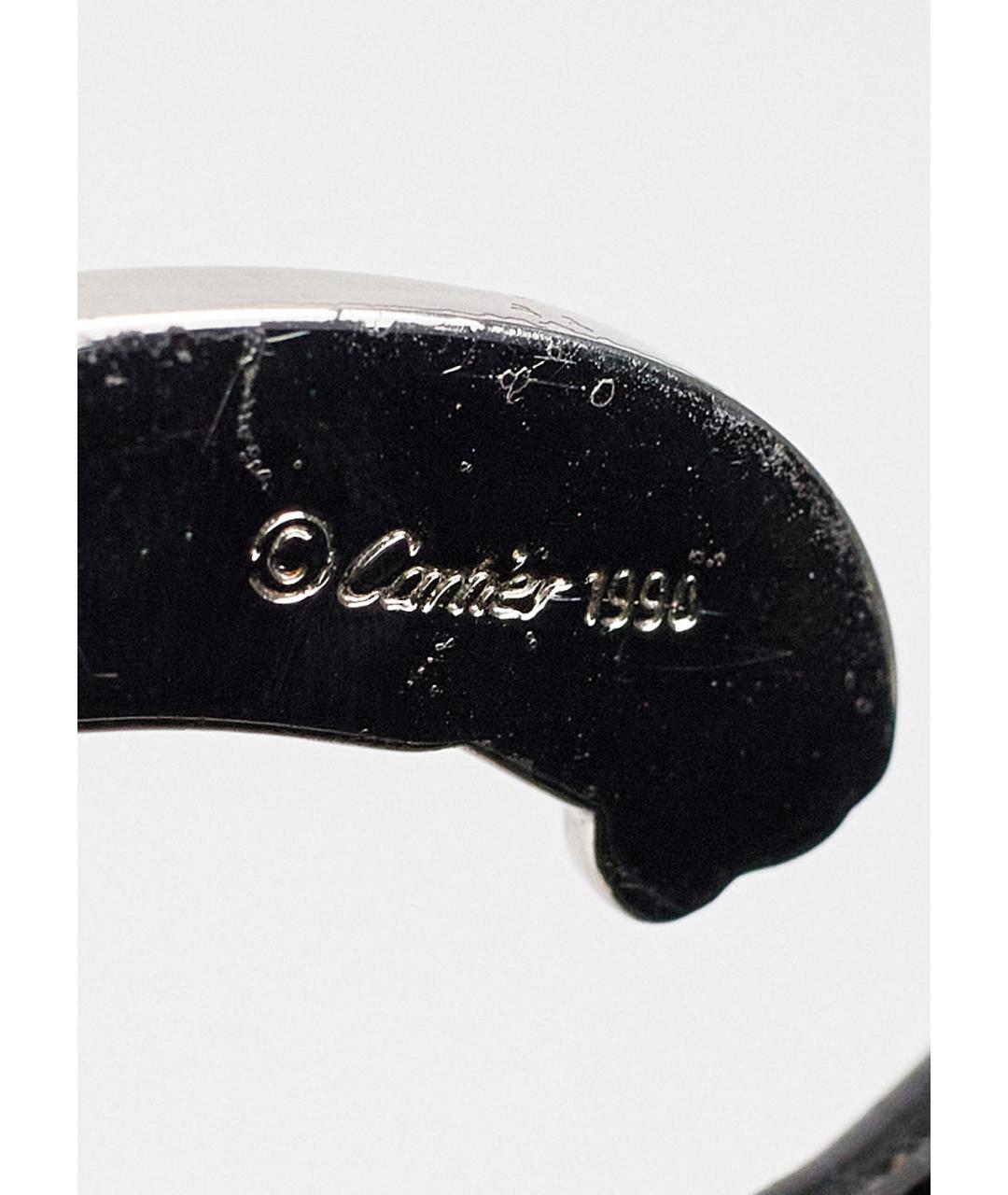 CARTIER Черная сумка с короткими ручками из лакированной кожи, фото 6