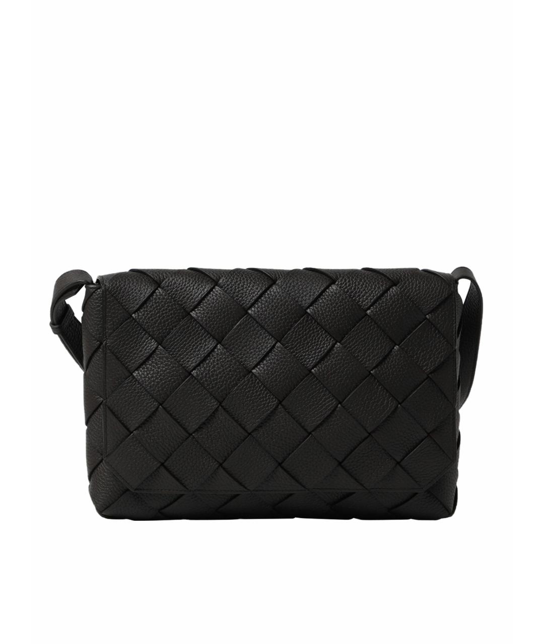 BOTTEGA VENETA Коричневая кожаная сумка через плечо, фото 1