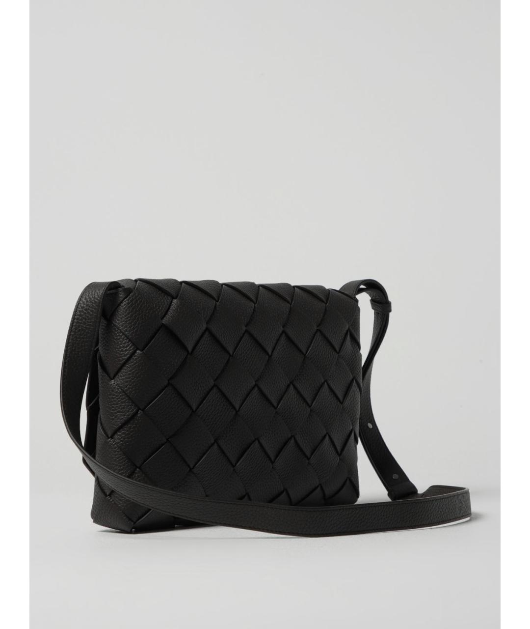 BOTTEGA VENETA Коричневая кожаная сумка через плечо, фото 2