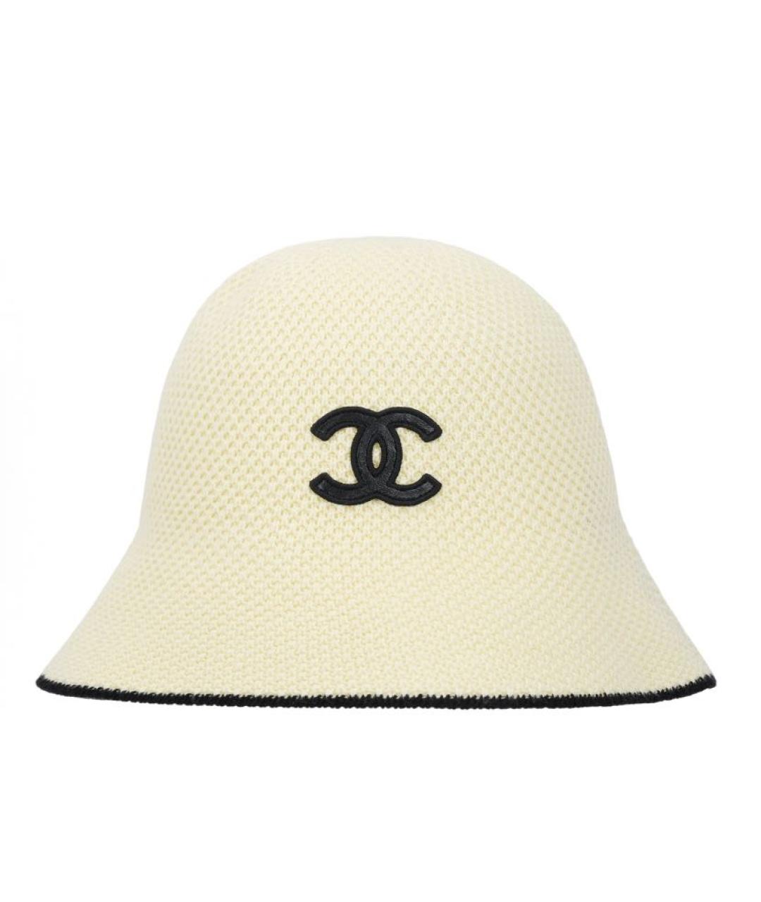 CHANEL Бежевая шляпа, фото 6