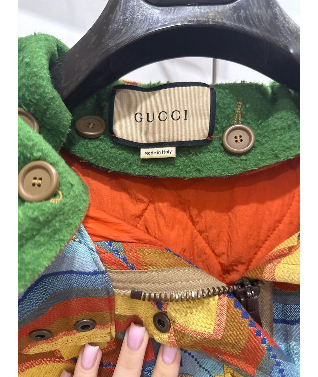 GUCCI Мульти деним парка, фото 3