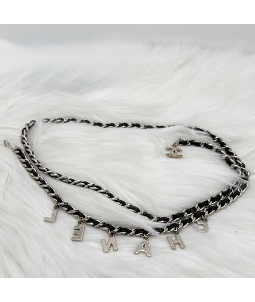 CHANEL Серебрянный ремень, фото 2