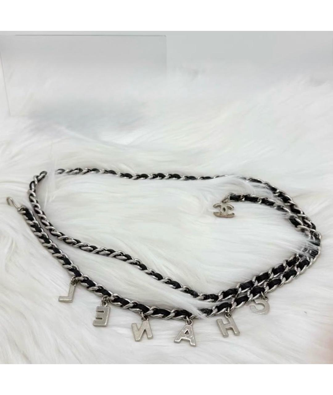 CHANEL Серебрянный ремень, фото 8