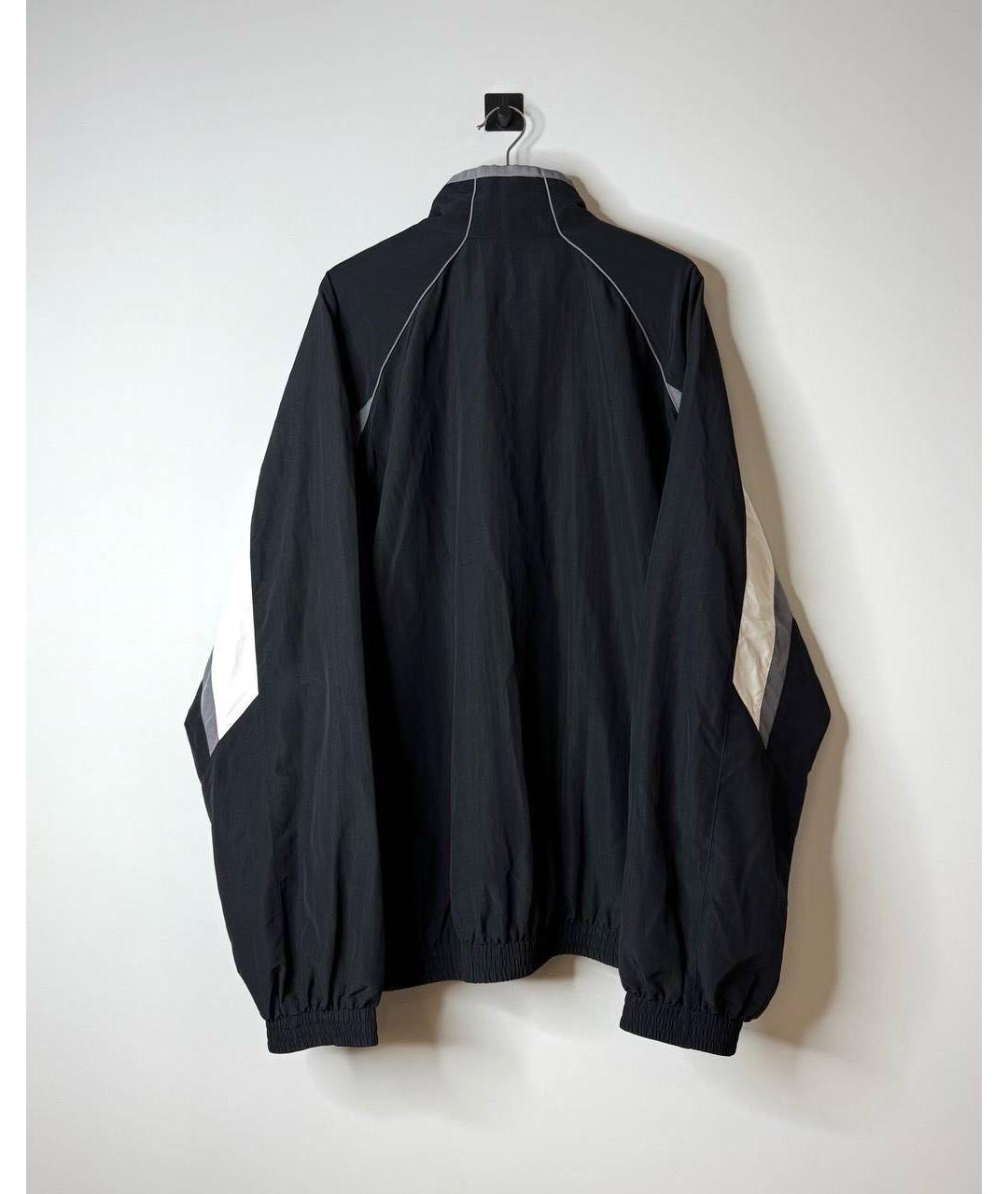 BALENCIAGA Черная полиэстеровая куртка, фото 3