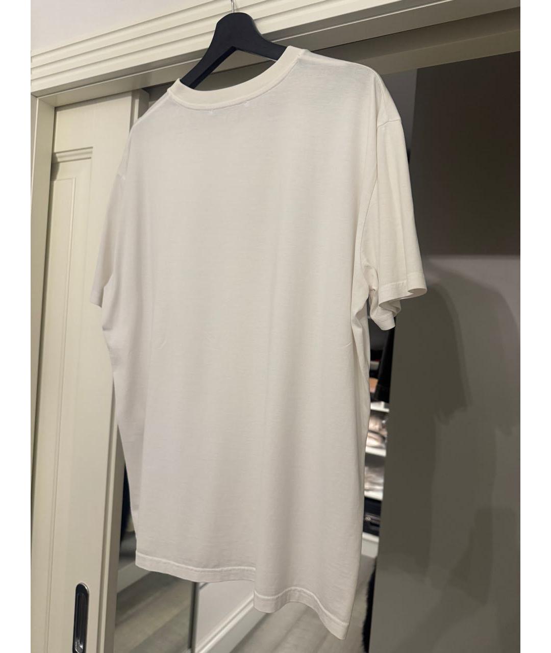 GIVENCHY Белая хлопковая футболка, фото 2