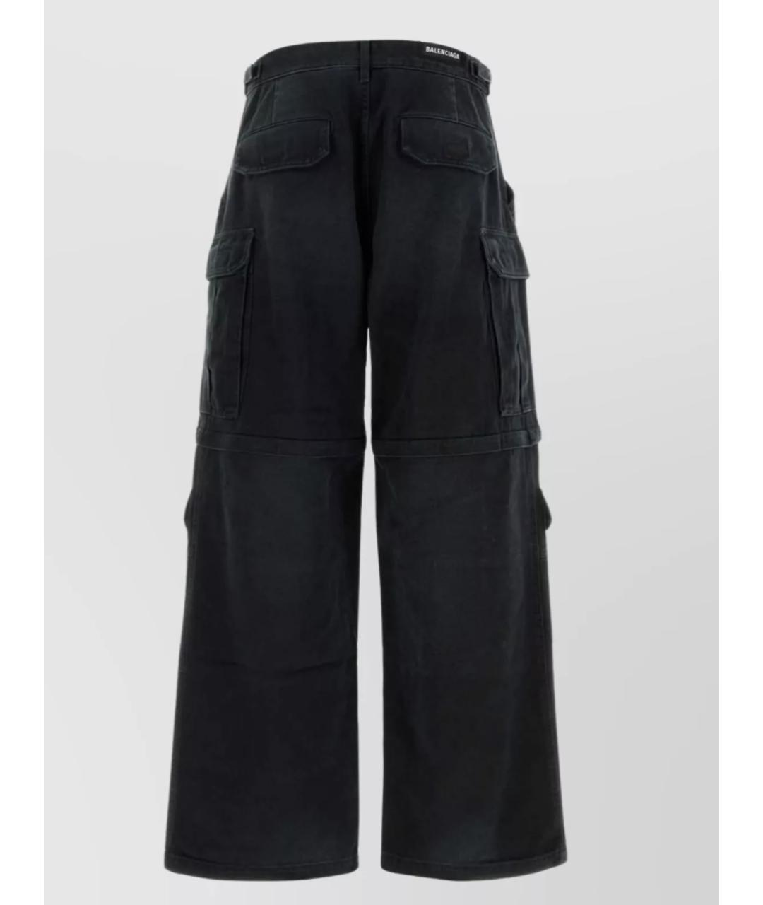 BALENCIAGA Черные прямые джинсы, фото 2