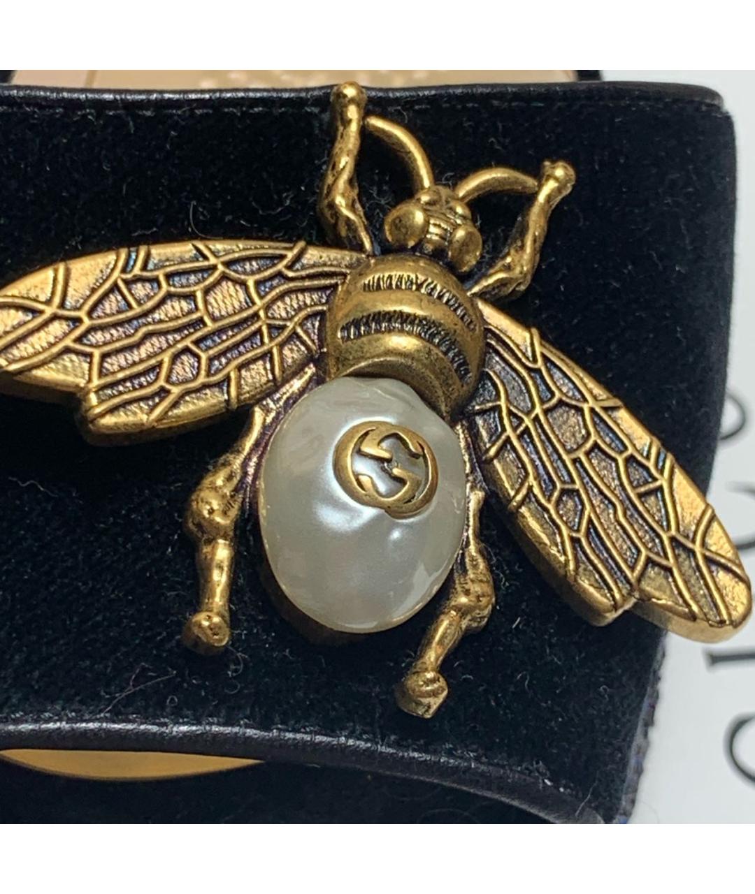 GUCCI Черные босоножки, фото 7