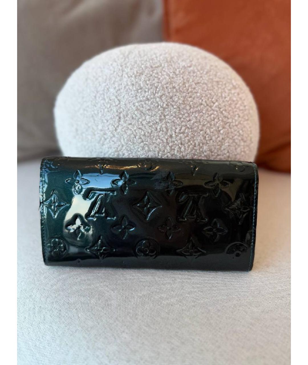 LOUIS VUITTON Черный кошелек, фото 10