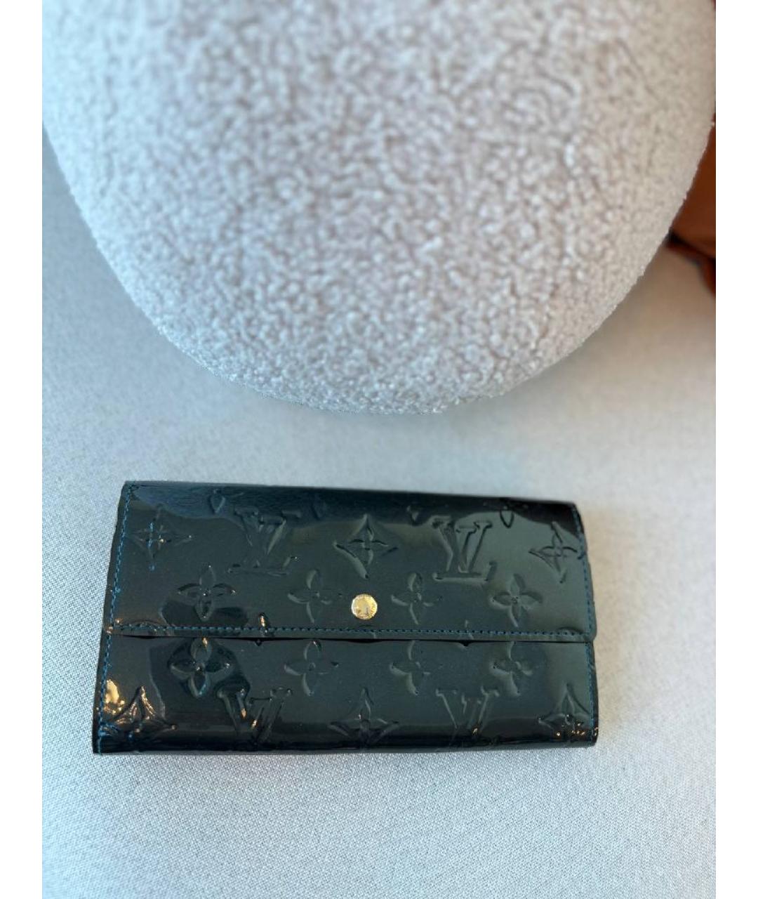 LOUIS VUITTON Черный кошелек, фото 5