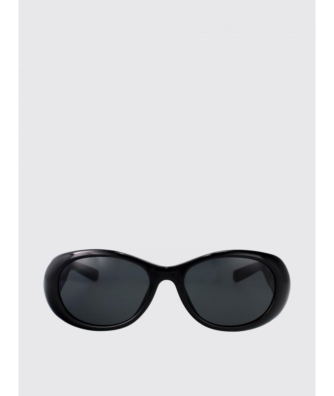 SAINT LAURENT Черные пластиковые солнцезащитные очки, фото 2
