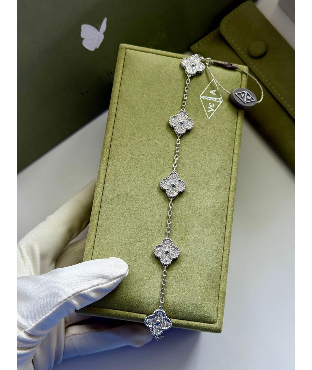 VAN CLEEF & ARPELS Белый браслет из белого золота, фото 2
