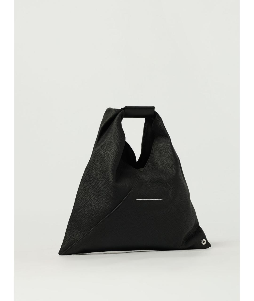 MM6 MAISON MARGIELA Черная сумка тоут, фото 3