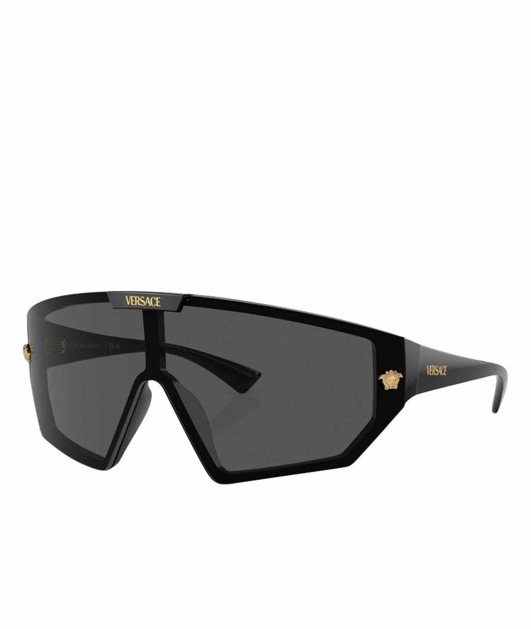 VERSACE Черные солнцезащитные очки, фото 1