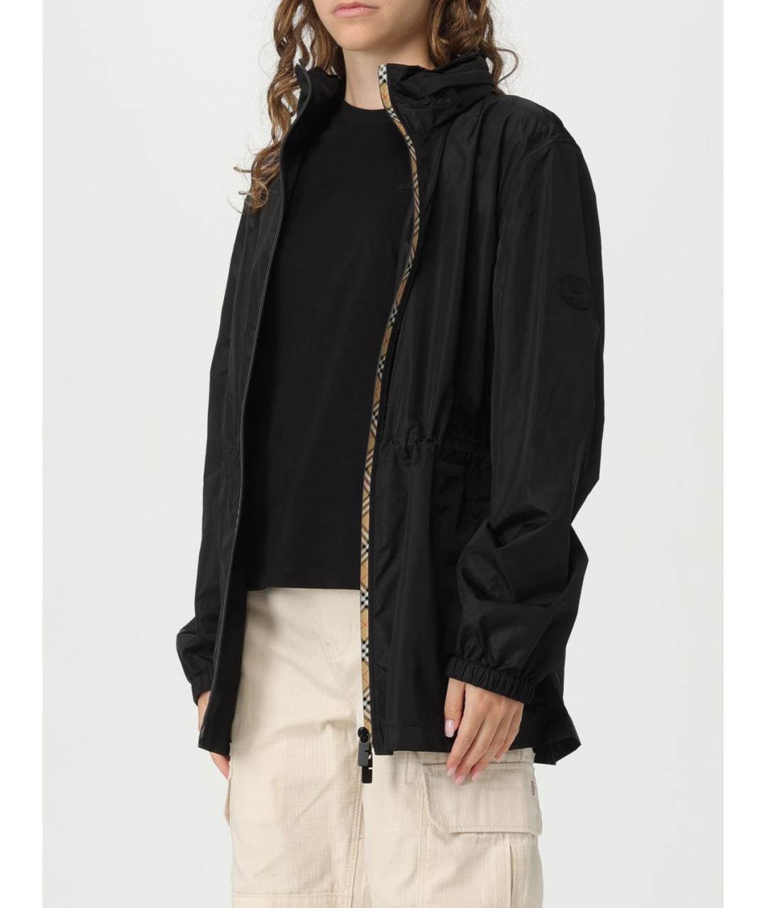 BURBERRY Мульти синтетическая куртка, фото 4