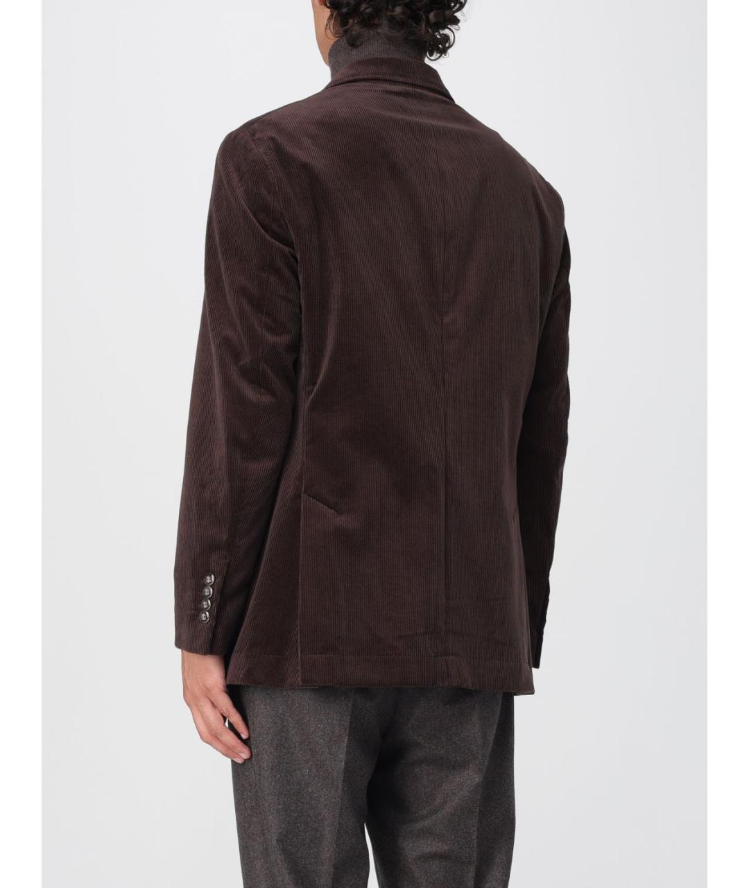 BRUNELLO CUCINELLI Коричневая куртка, фото 4