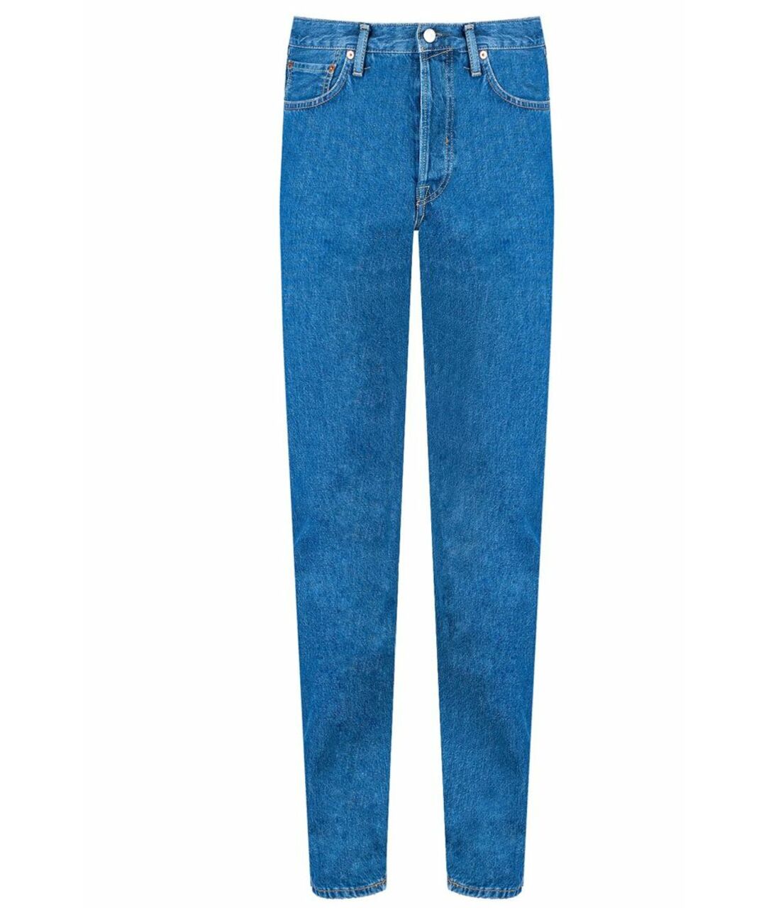 ACNE STUDIOS Синие хлопковые джинсы, фото 1