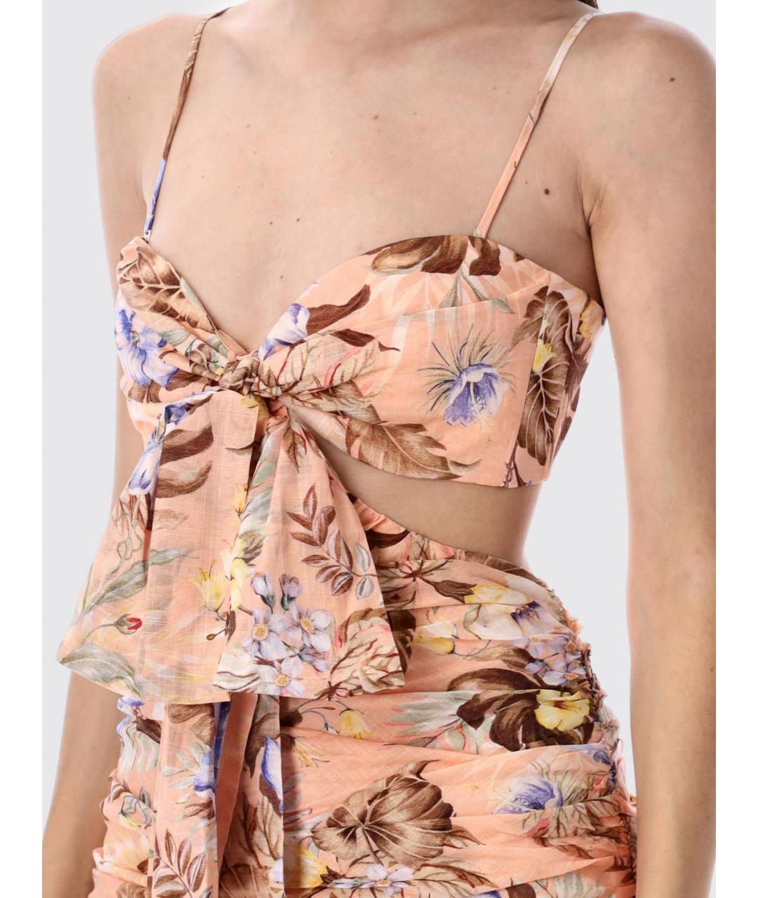 ZIMMERMANN Розовое платье, фото 4