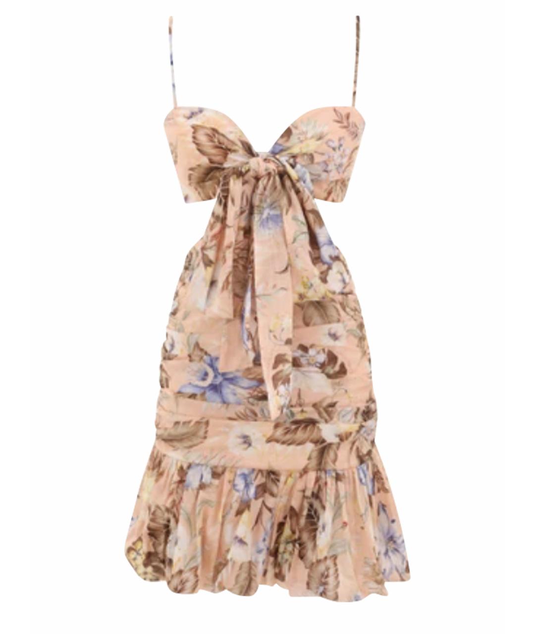 ZIMMERMANN Розовое платье, фото 1