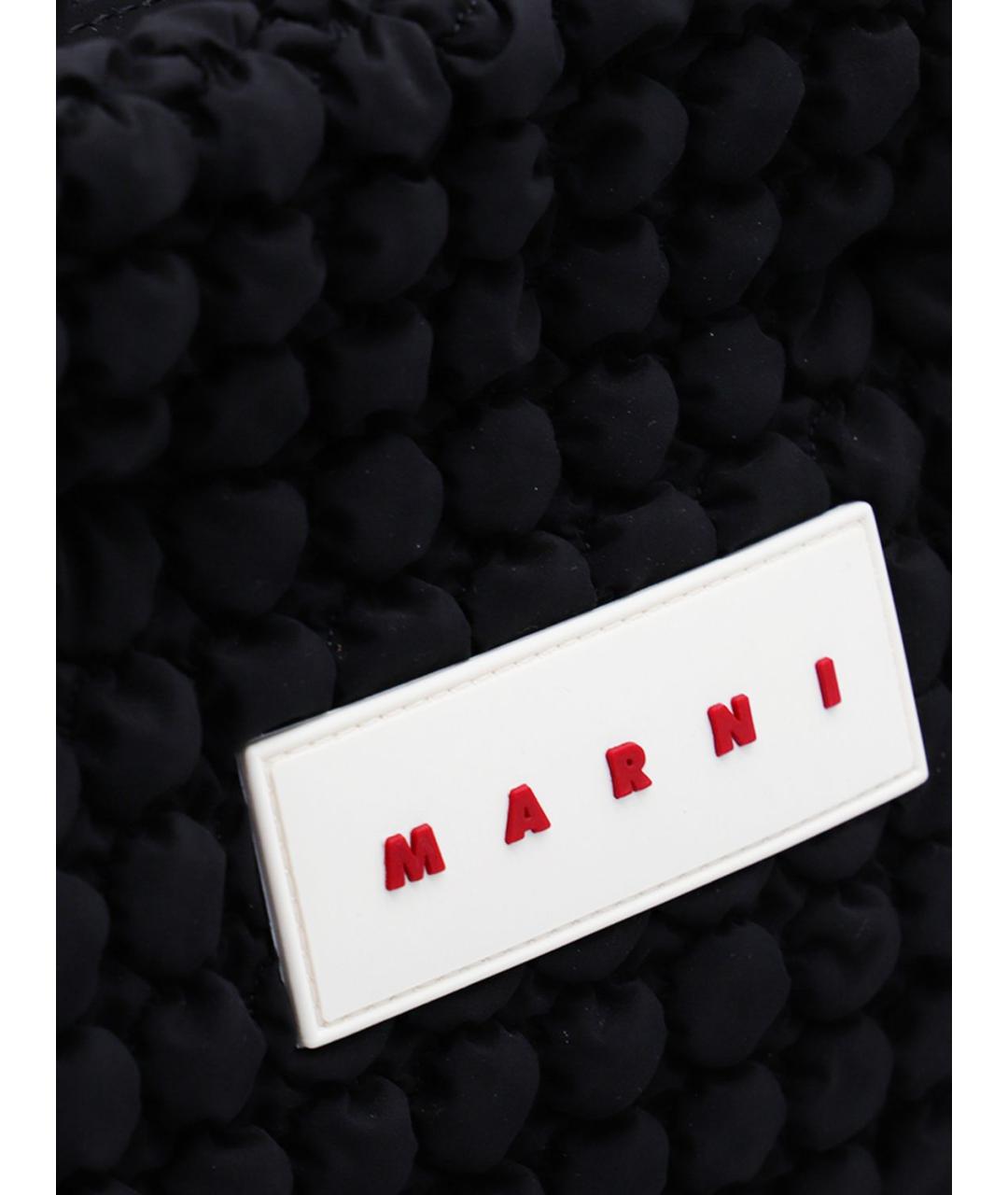 MARNI Черная сумка тоут, фото 4