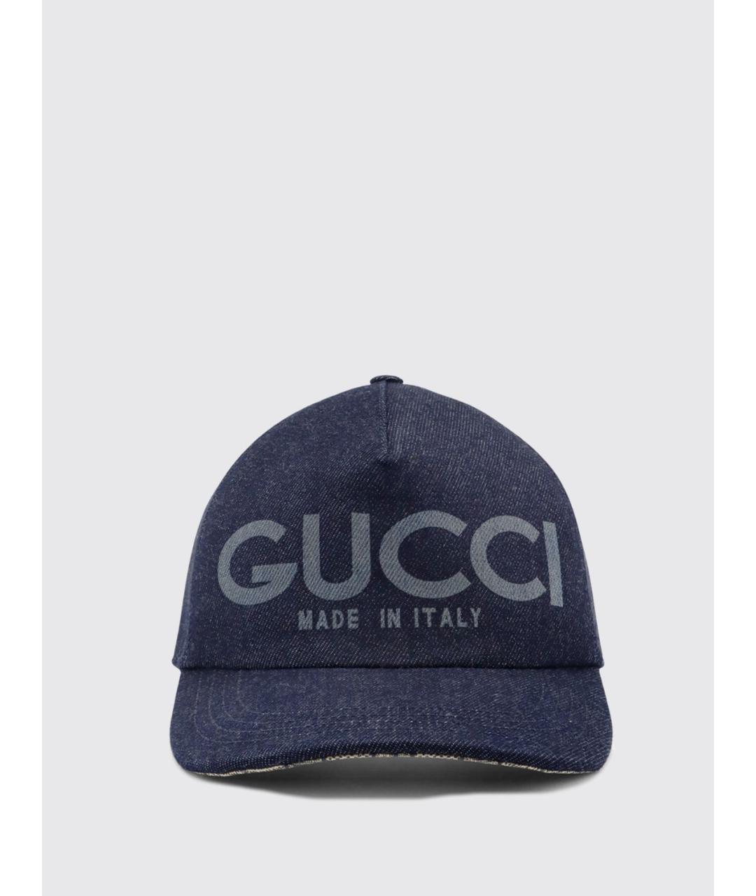 GUCCI Синяя кепка, фото 2