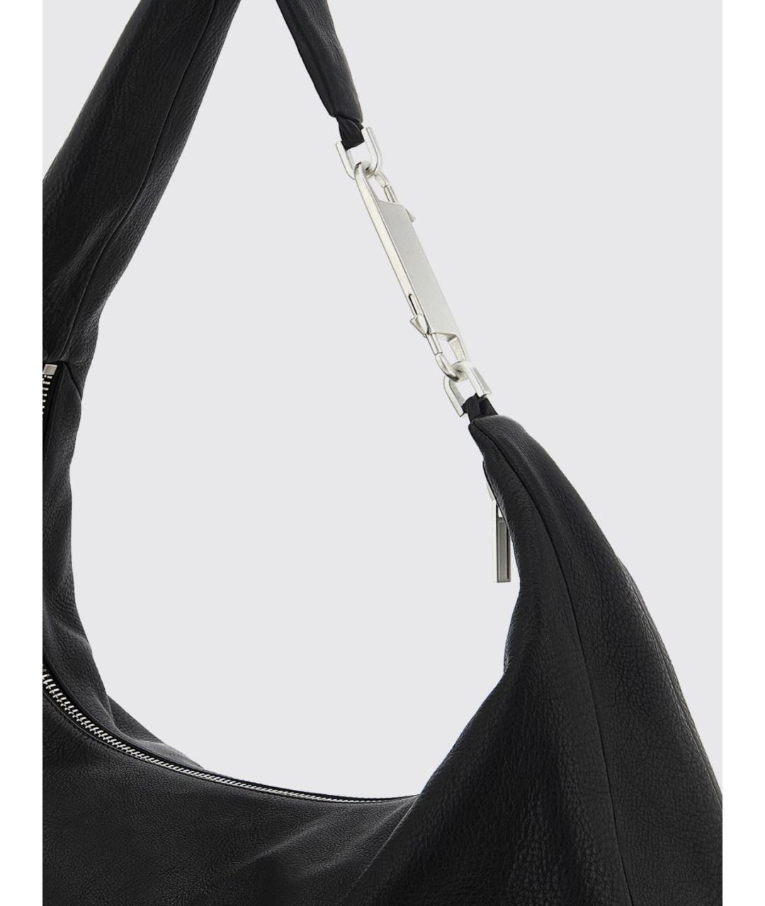 RICK OWENS Черная сумка через плечо, фото 3