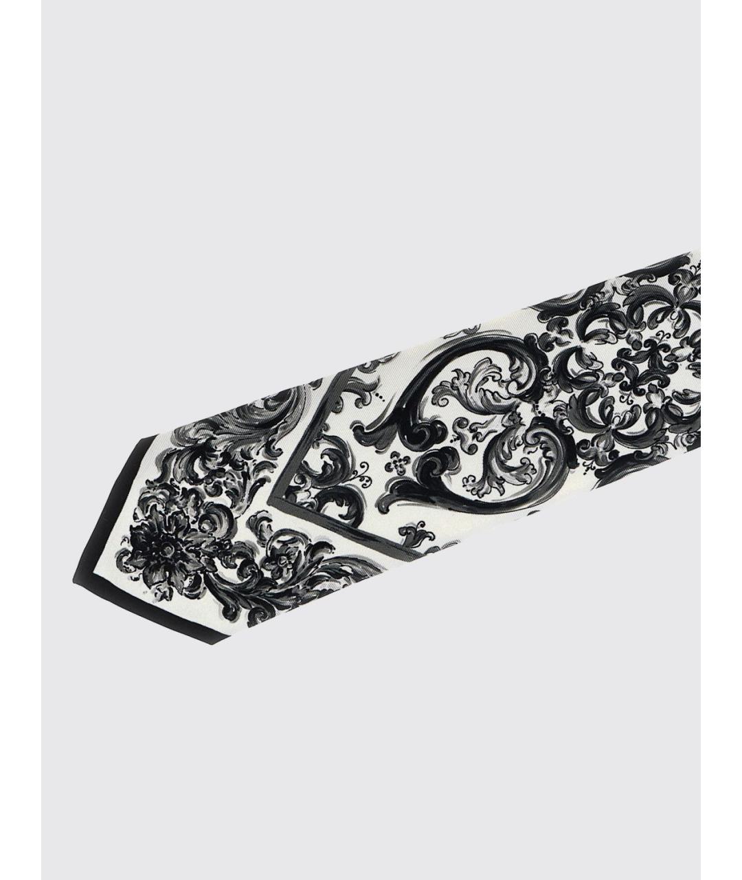 DOLCE&GABBANA Мульти шелковый галстук, фото 3