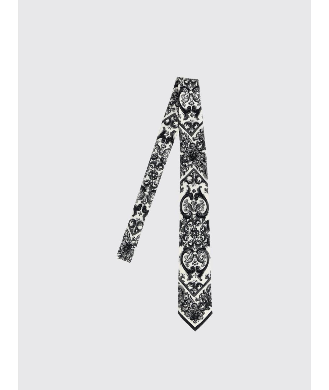DOLCE&GABBANA Мульти шелковый галстук, фото 4