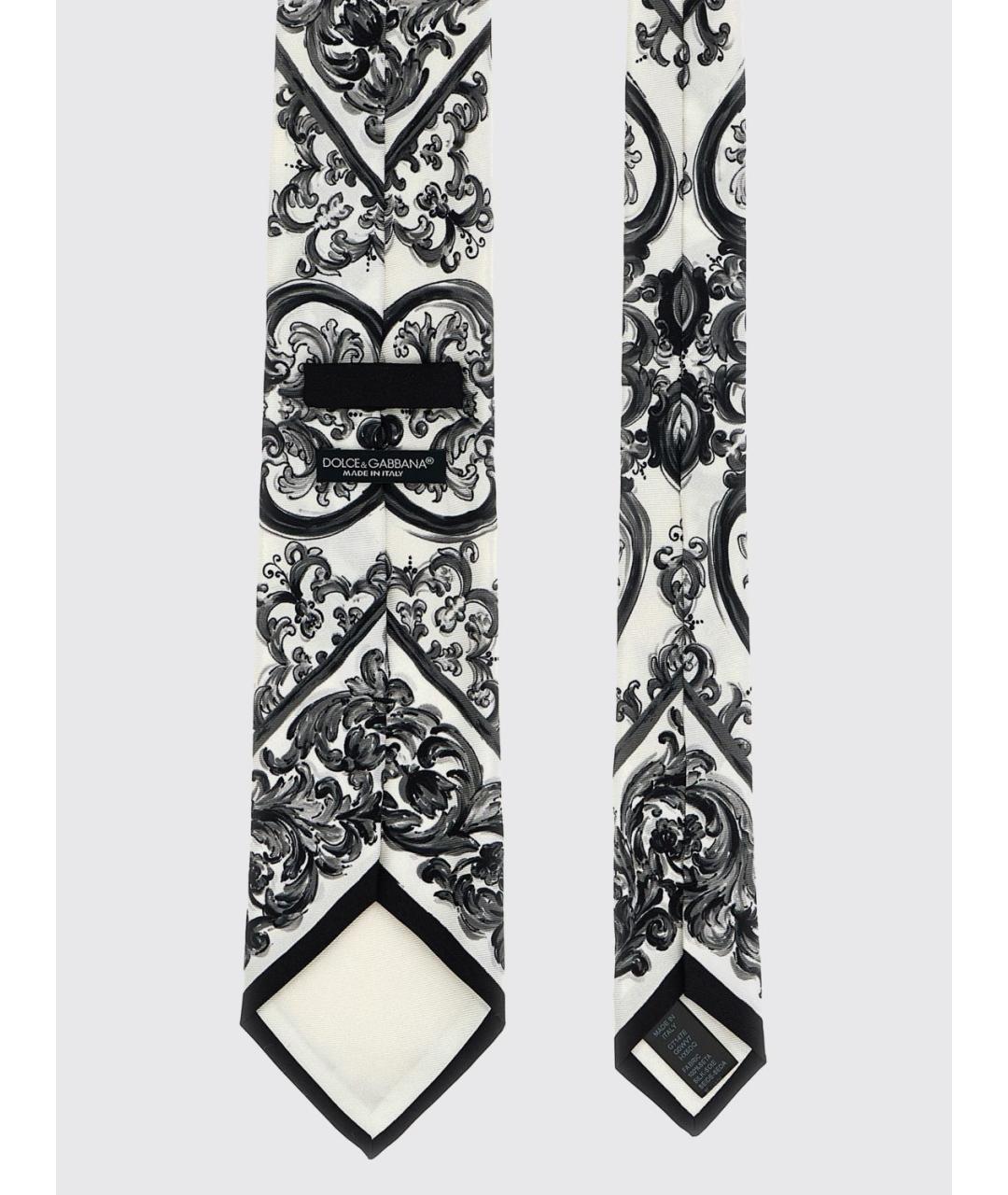 DOLCE&GABBANA Мульти шелковый галстук, фото 2