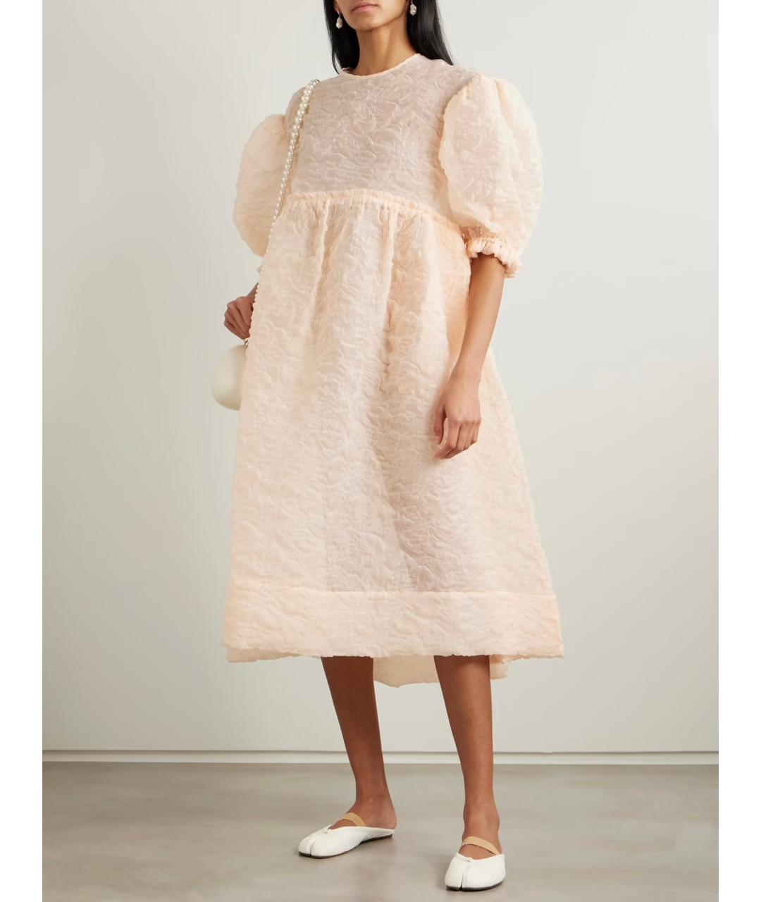 SIMONE ROCHA Бежевое коктейльное платье, фото 2
