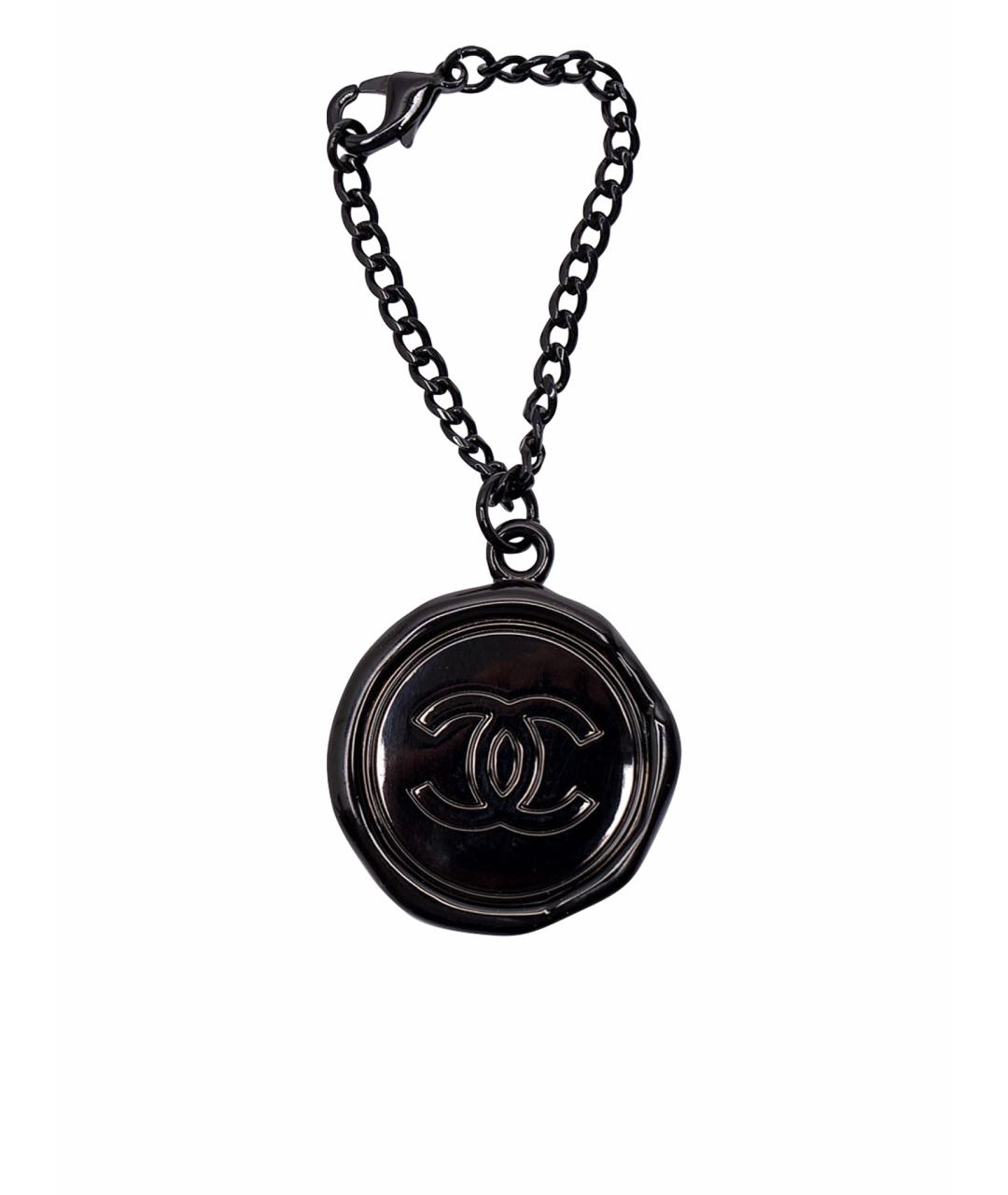 CHANEL Черный брелок, фото 1