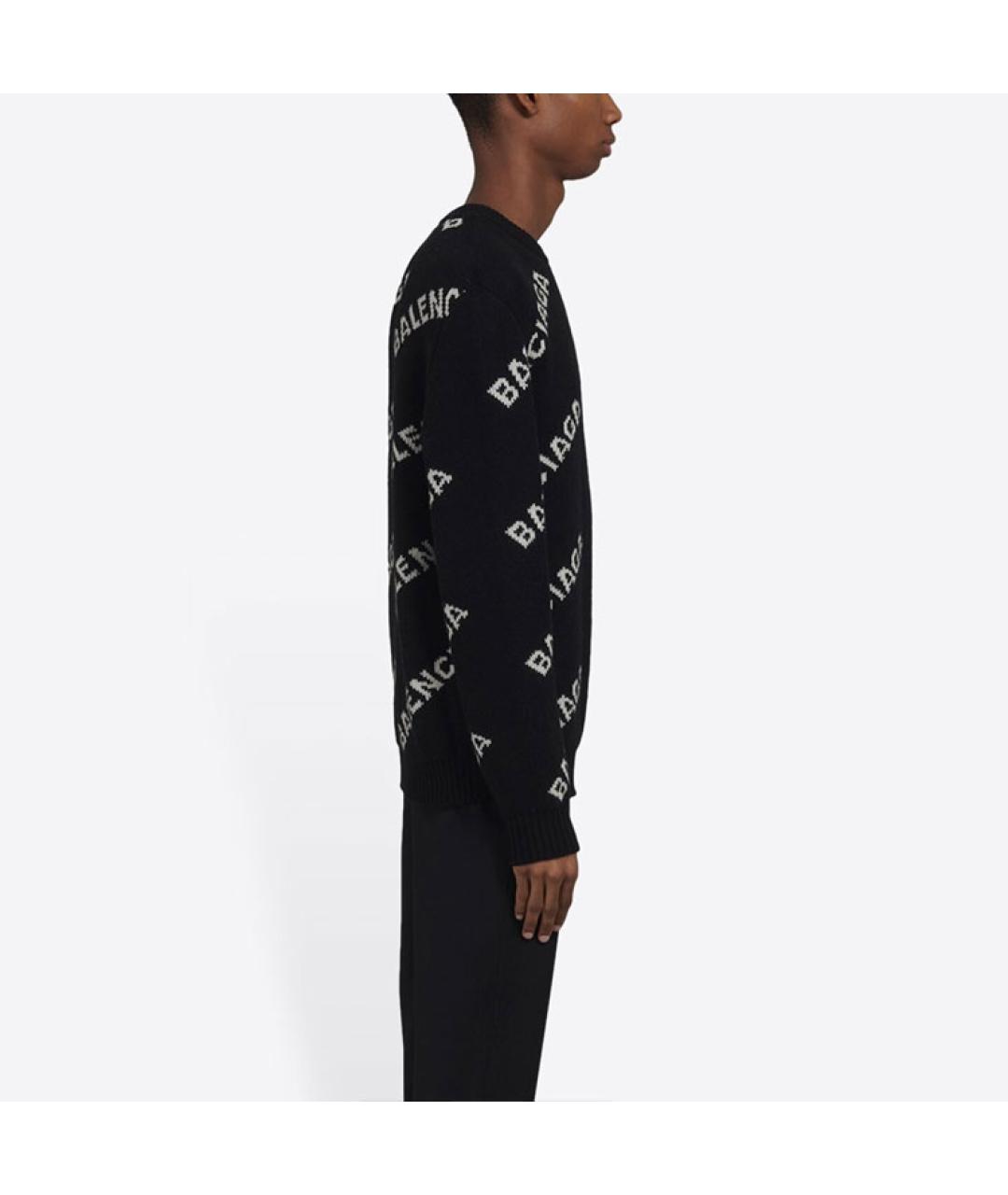 BALENCIAGA Черный джемпер / свитер, фото 6