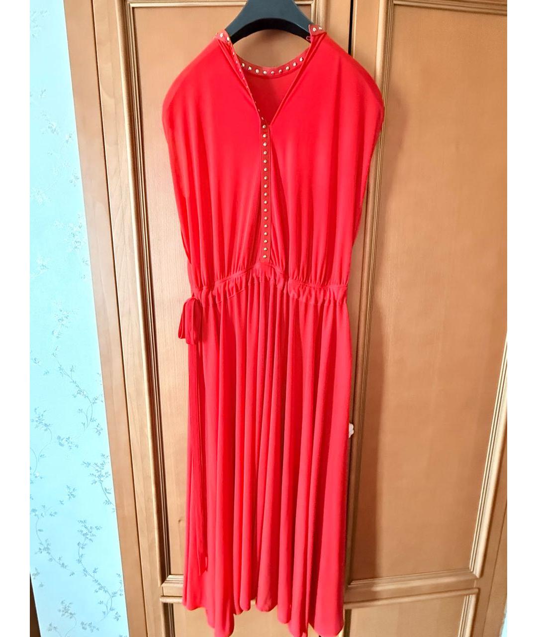 CELINE Красное платье, фото 5