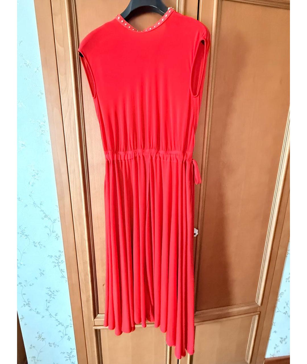 CELINE Красное платье, фото 4