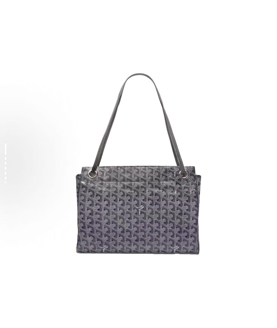 GOYARD Антрацитовая сумка тоут, фото 2