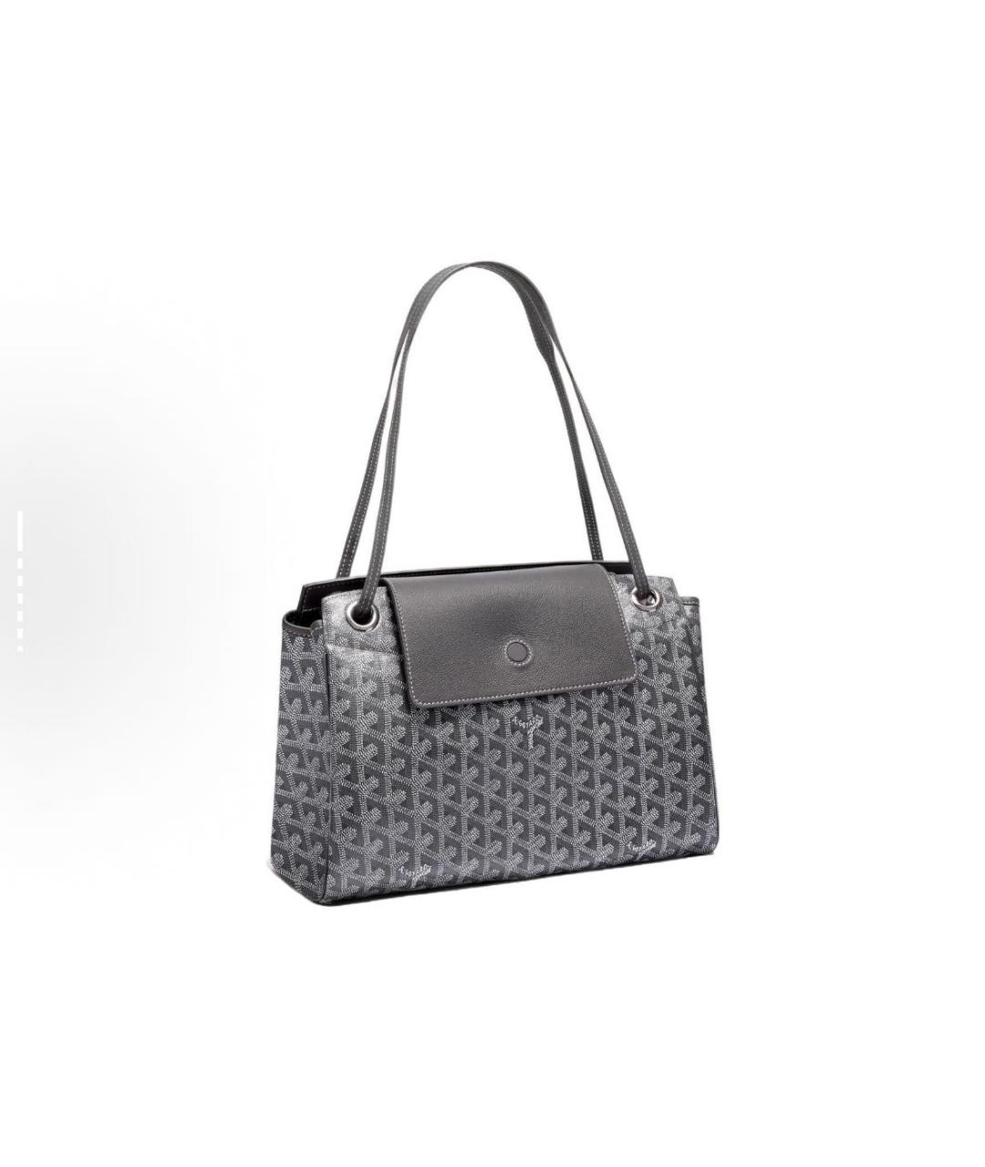 GOYARD Антрацитовая сумка тоут, фото 5