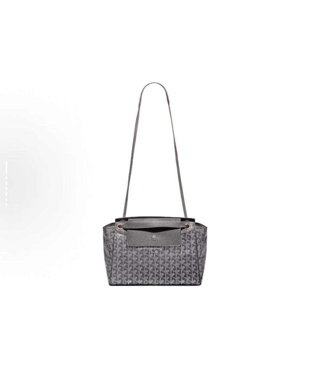 GOYARD Антрацитовая сумка тоут, фото 3