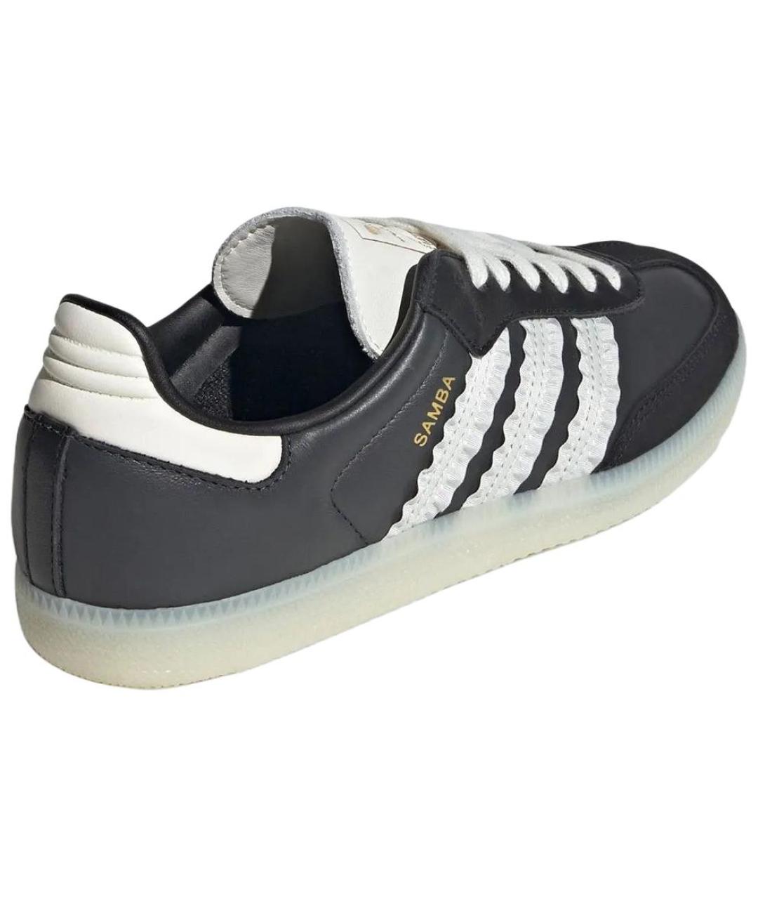 ADIDAS Черные кеды, фото 3