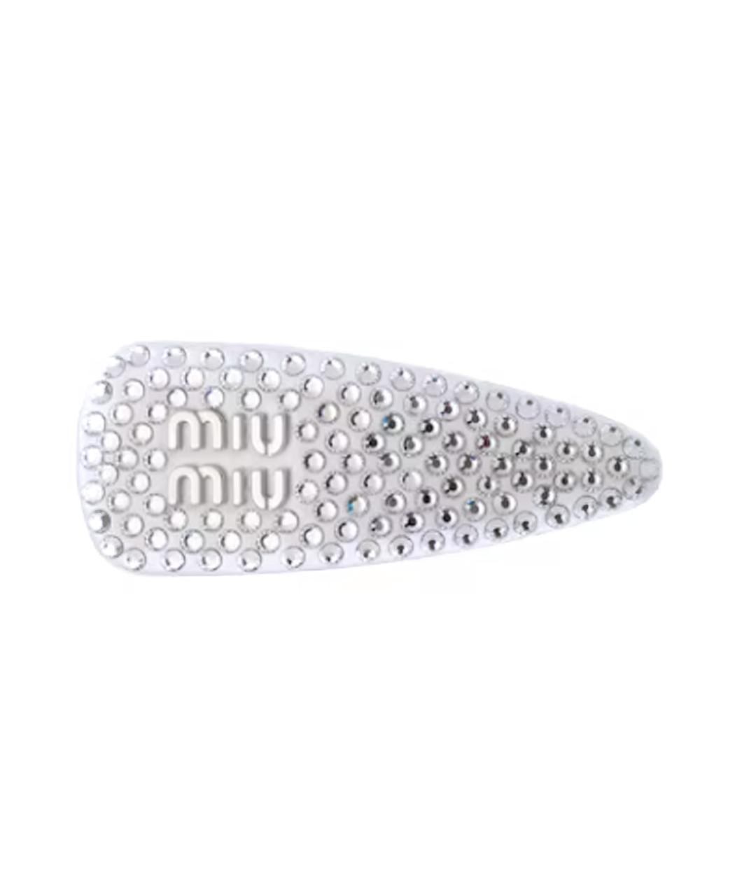 MIU MIU Серебряная заколка, фото 1
