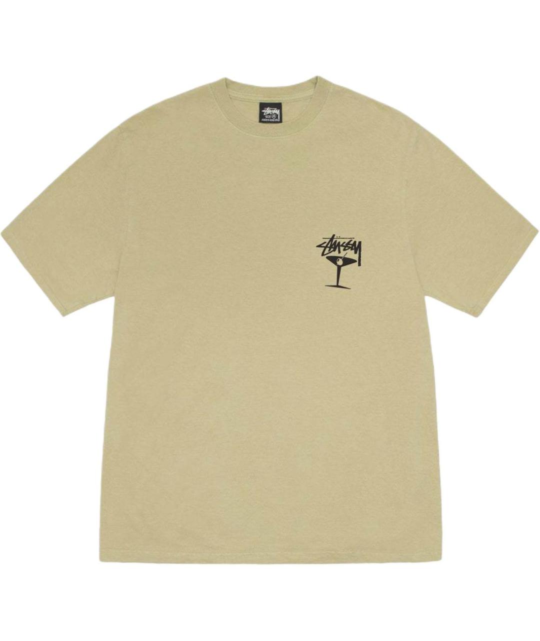 STUSSY Зеленая футболка, фото 2