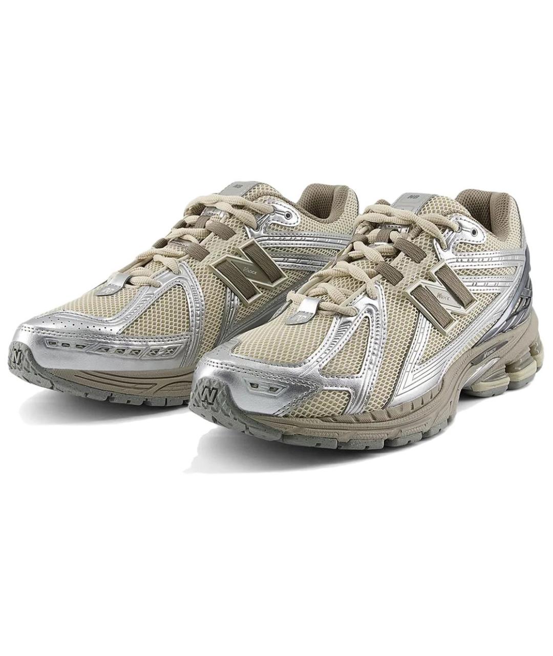 NEW BALANCE Бежевые низкие кроссовки / кеды, фото 3